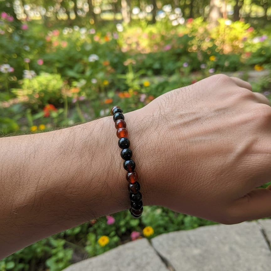Ember & Earth Beaded Grounding Bracelet
