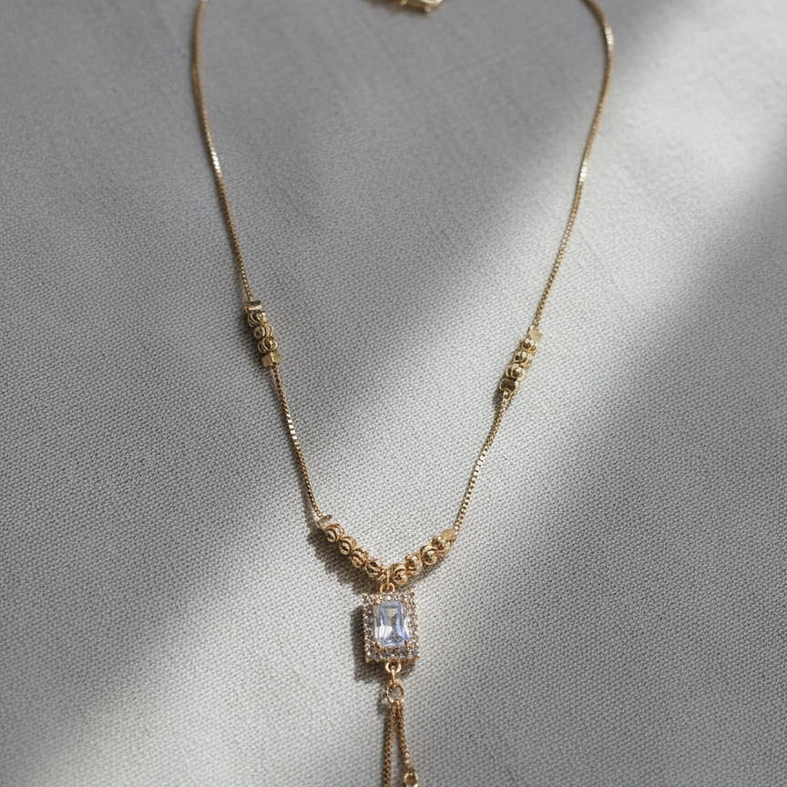Manhattan Glamour Drop Necklace