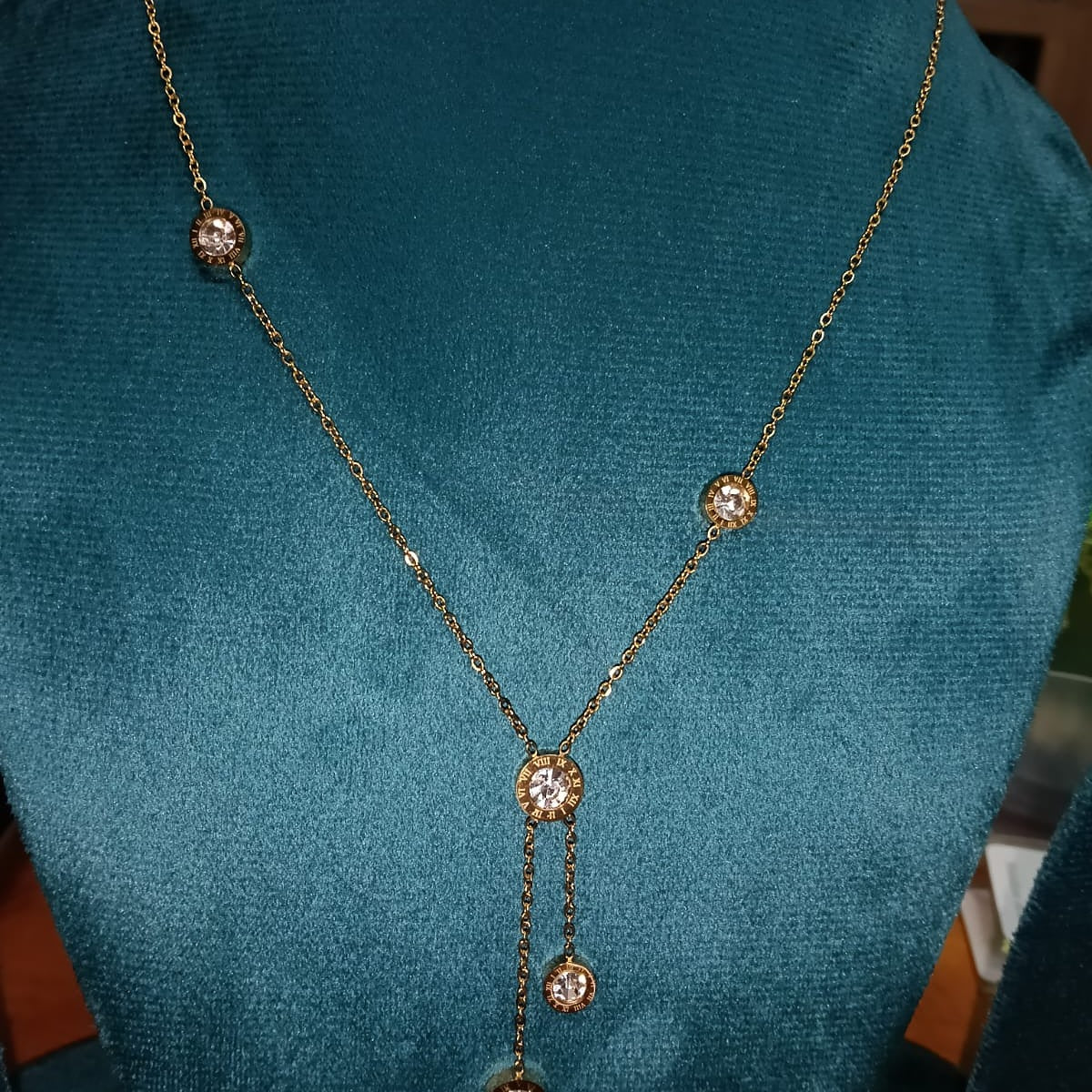 Long Chain with Adjustable SS Steel Necklace