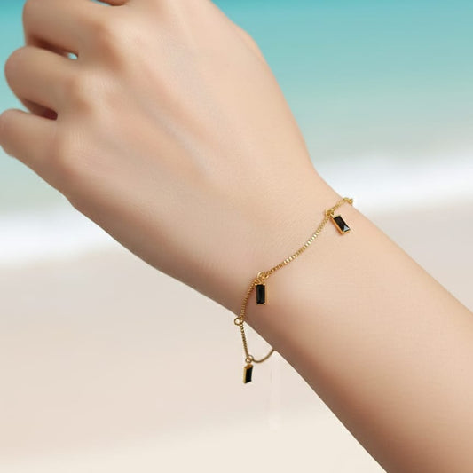 Charms bracelet Black Colour 