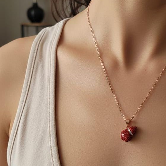 Christmas Hat Necklace