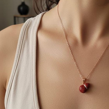 Christmas Hat Necklace