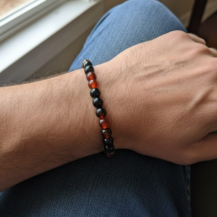 Ember & Earth Beaded Grounding Bracelet