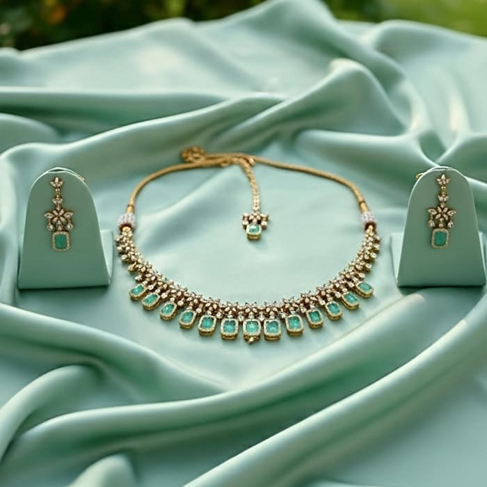 Royal Elegance Gold-Tone Necklace Set