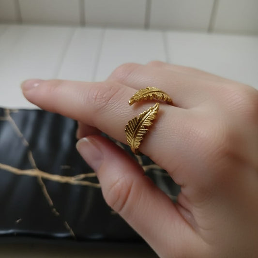 Feather Wrap Ring