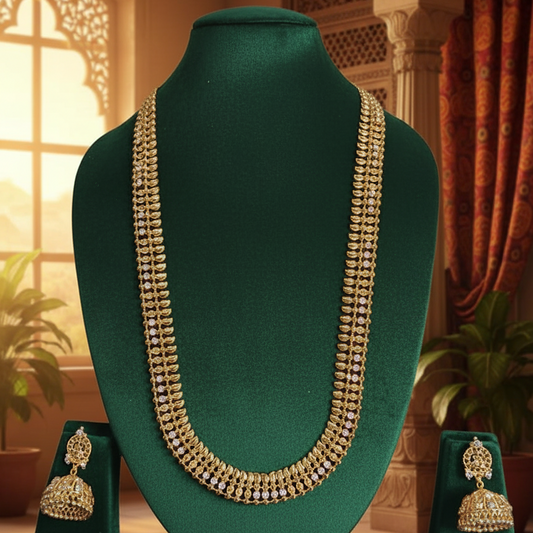 The Grand Heritage Haaram and Jhumka Set