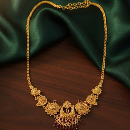 Traditional Indian Gold Necklace