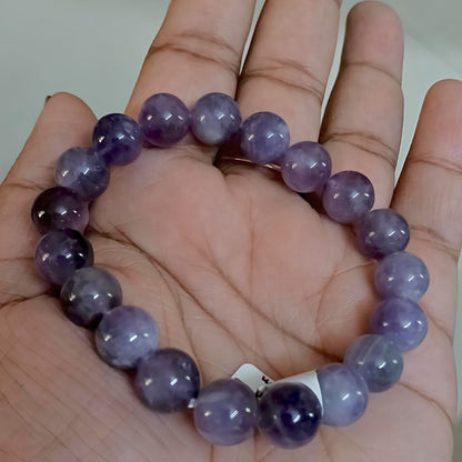 Natural Amethyst Crystal Healing Bracelet