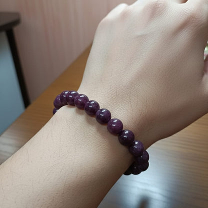 Royal Amethyst Beaded Healing Bracelet