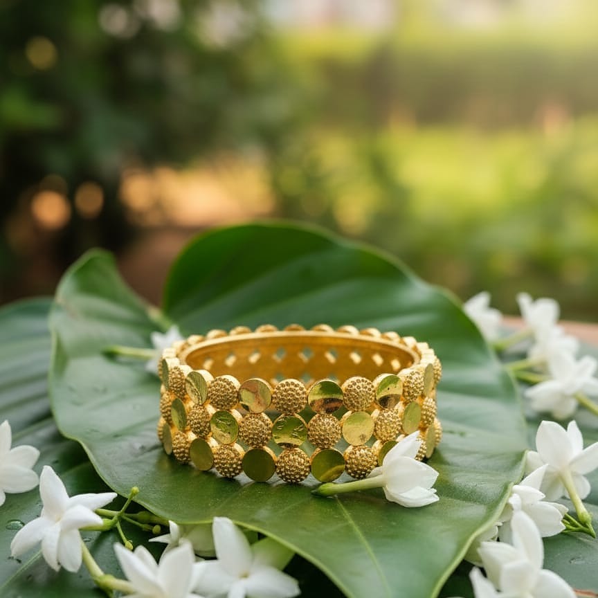 Timeless Elegance Gold Bangles