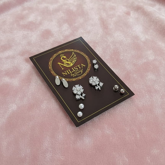 Silver-Tone Stud Collection