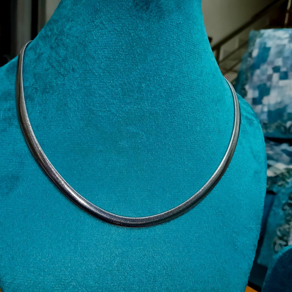 Men’s Silver Snake Chain Necklace