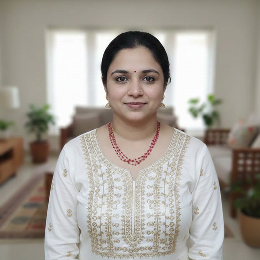 Triple-Strand Pink Necklace