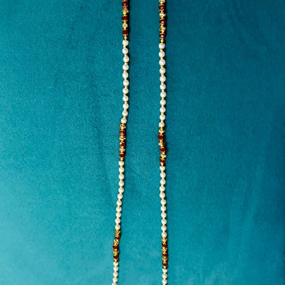 Two beaded necklaces 