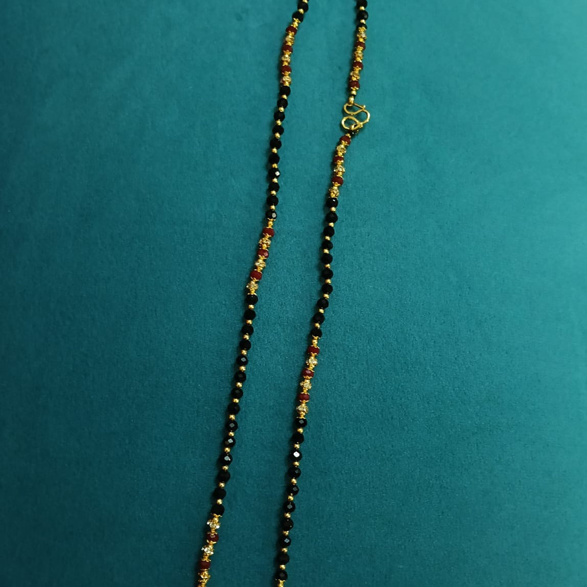 Midnight Sparkle Beaded Chain