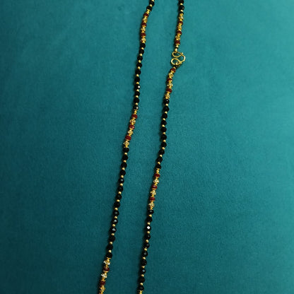 Midnight Sparkle Beaded Chain