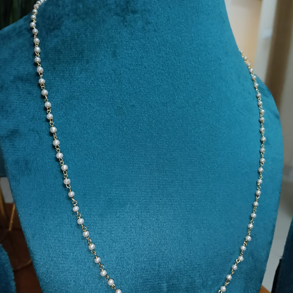 Classic White Pearl Grace Necklace