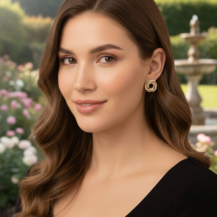  gold earrings 